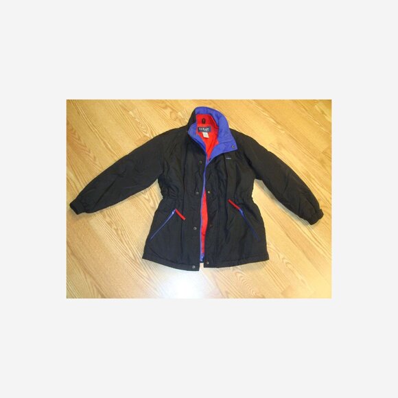 Lands End Coat Black Youth Kids Size L - Picture 1 of 4